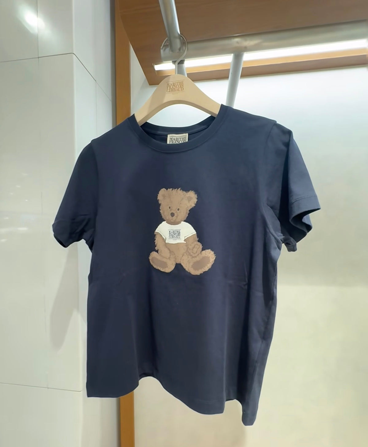 韓國 Marithe Francois Girbaud W Doodle Bear Tee【MD266】