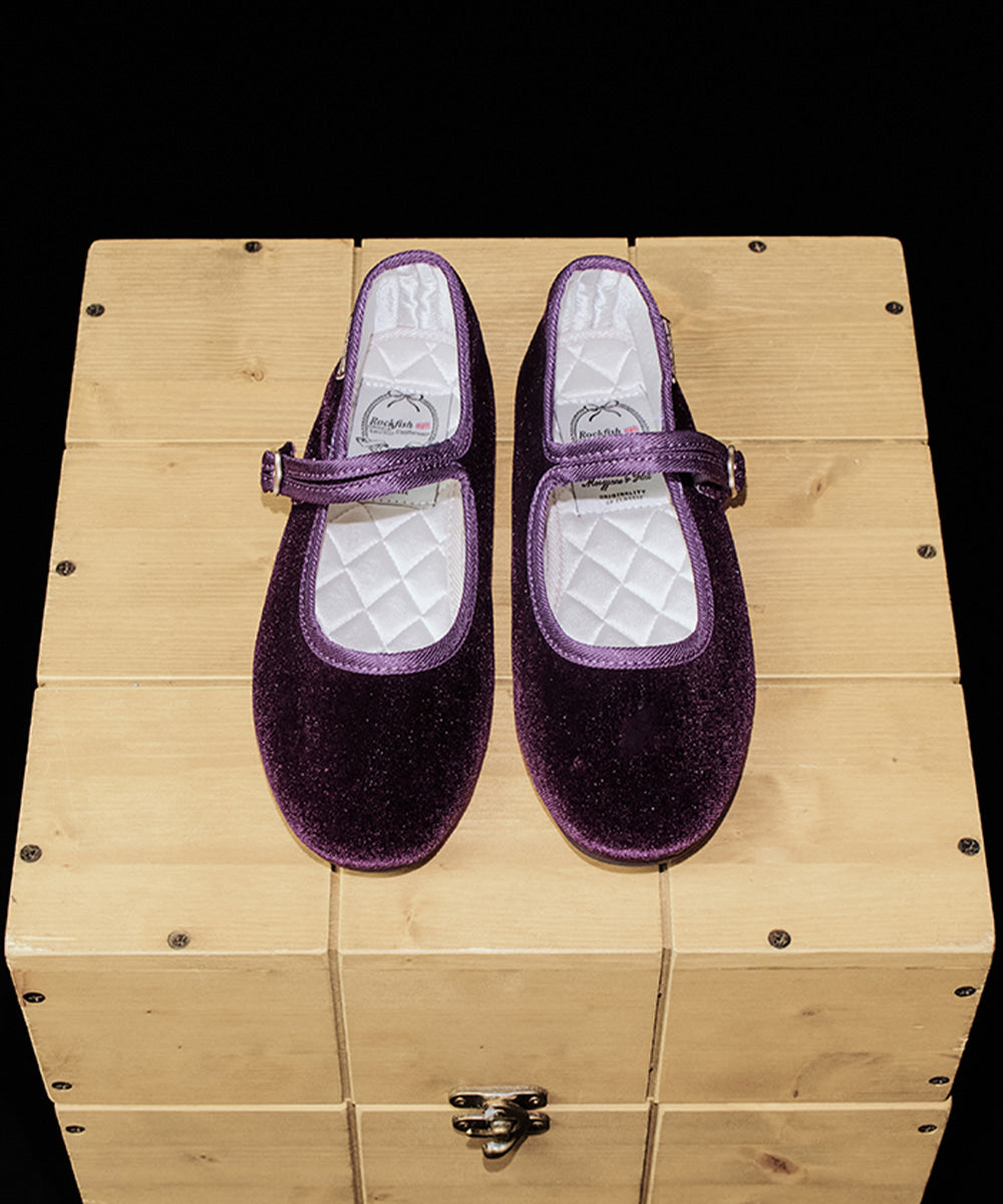 韓國 Rockfish Bella Quilted Maryjanes【RH013】
