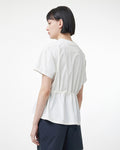 韓國 Hunter Women's Woven Waist String Tee【HR048】