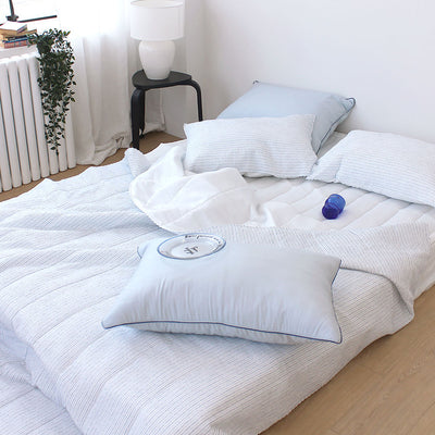 韓國 極致冰感直條涼感被【SM1355】