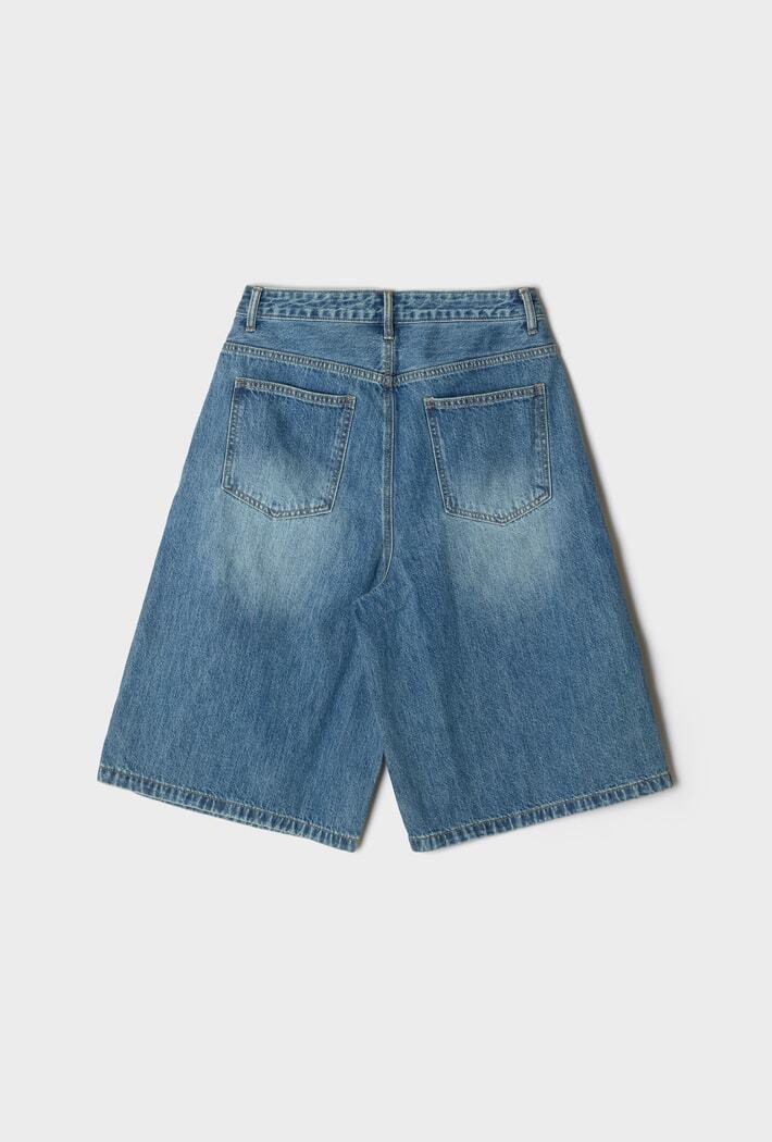 韓國 SPAO Denim Bermuda Shorts【SP409】