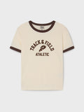 韓國 WhoAU Campus Ringer T-shirt【WA294】