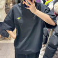 韓國 Mark Gonzales Angel Wappen Short Sleeve Sweatshirt【MG221】