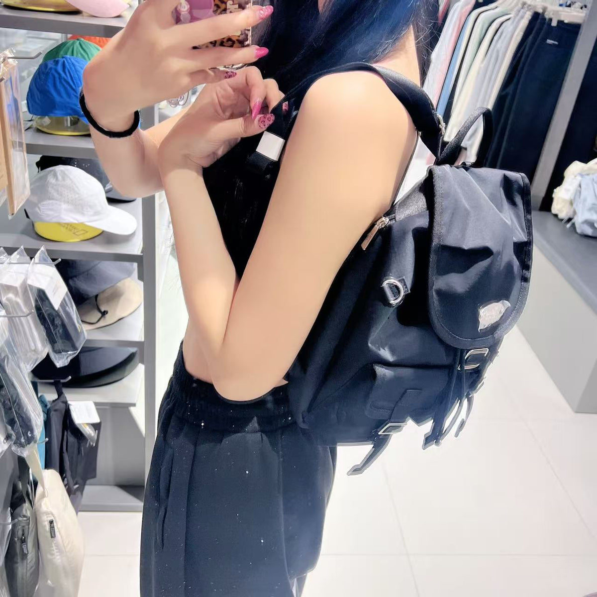 韓國 National Geographic Women's Lumi Double Pocket Backpack【NG1023】