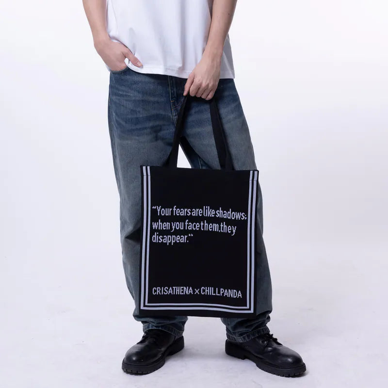 Crisathena Chill Panda Love Tote Bag【SM174】