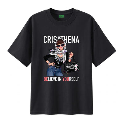 Crisathena Believe In Yourself T-Shirt【SM1843】