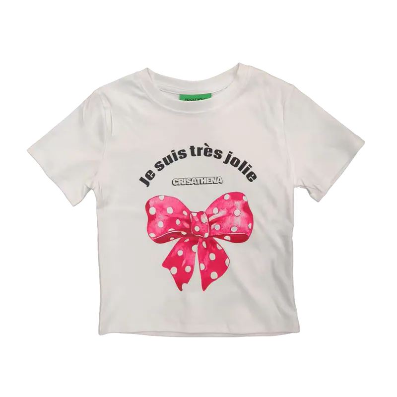 Crisathena Je suis très jolie Short T-Shirt【SM1833】