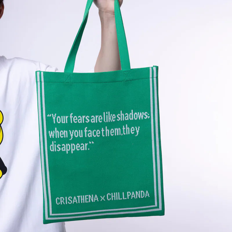 Crisathena Chill Panda Love Tote Bag【SM174】