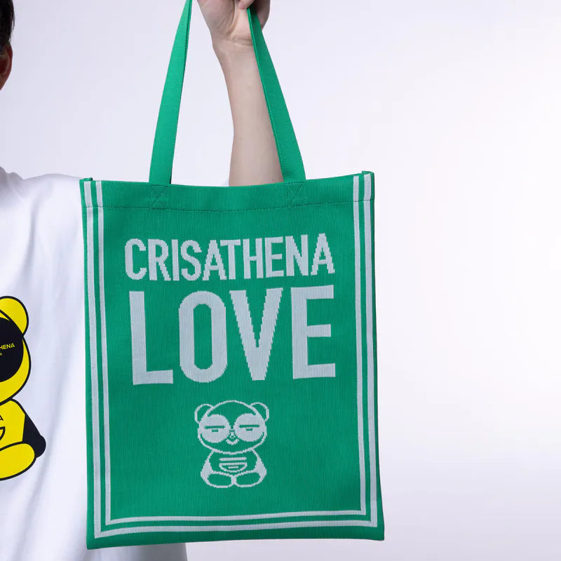 Crisathena Chill Panda Love Tote Bag【SM174】