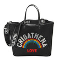 Crisathena Glam RainBow Love Large Tote Bag【SM169】