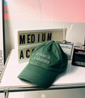 韓國 AKIII Classic Vintage Color Lettering Ball Cap【SM2073】
