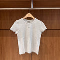 韓國 Marithe Francois Girbaud W Rib Point Tee 【MD295】