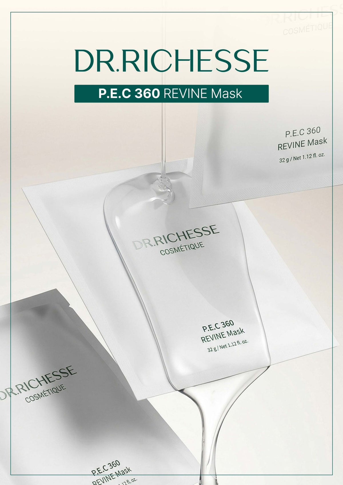 Dr.Richesse Mask Pack 瑞思面膜 (5片/盒)【SM1428】