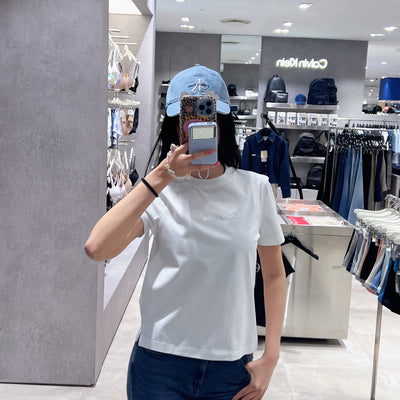 韓國 Calvin Klein Women's Cooling Jersey Relaxed Tee【SC324】