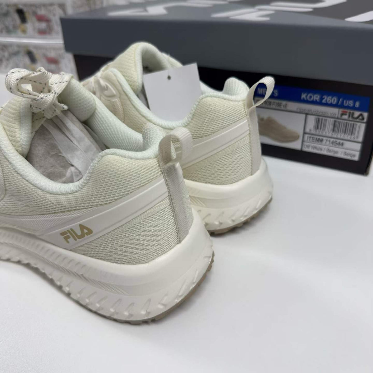 韓國 FILA RGB Fuse Low Tops White Version【SM2447】