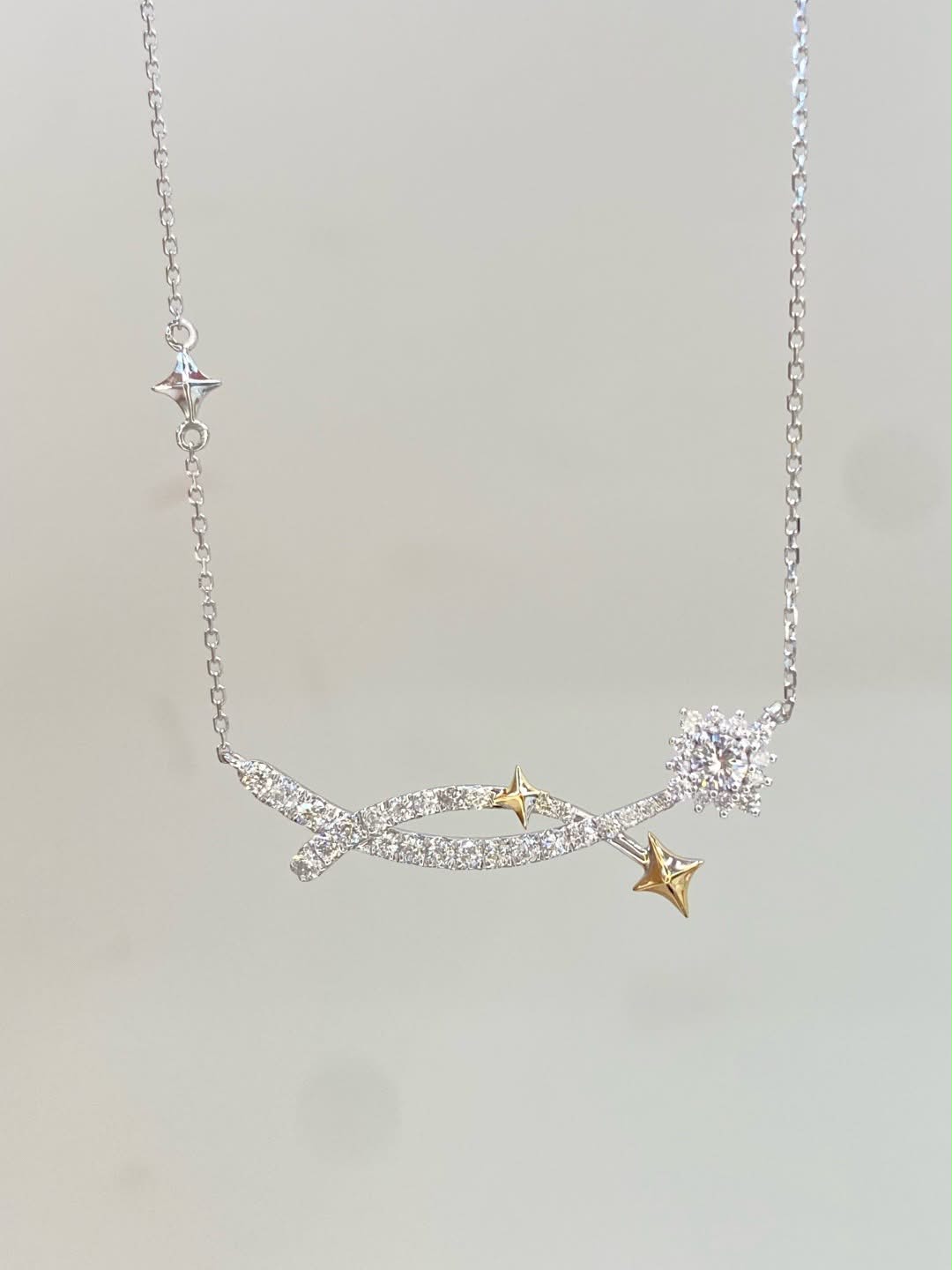 65分燦若星辰鑽石項鍊 (訂金$500，總售價為 $4,800)【SM2124】