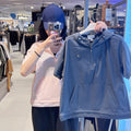韓國 National Geographic Women's Pinet Cooling Semi-Overfit Short Sleeve Hooded Anorak【NG993】