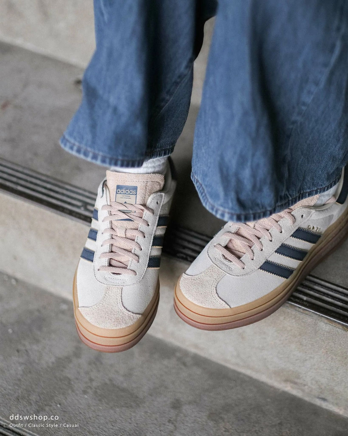 韓國 Adidas Gazelle BOLD 鞋【SM2315】