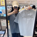 韓國 National Geographic Kraz Back Graphic Semi-Overfit Short Sleeve T-shirt【NG859】