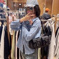 韓國 Marithe Francois Girbaud Regular Logo 2Way Hobo Bag【MD127】
