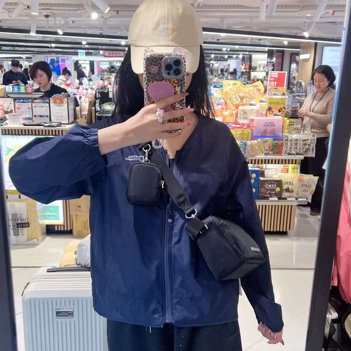 韓國 National Geographic Women's Urban Travel Crossbody Bag【NG888】