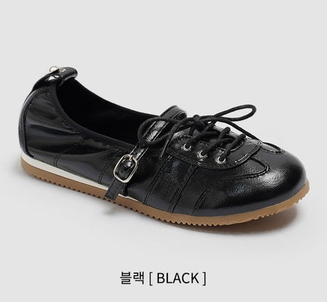 韓國 Chaakan 4EL Heart Charm Strap Sneakers 【CN055】