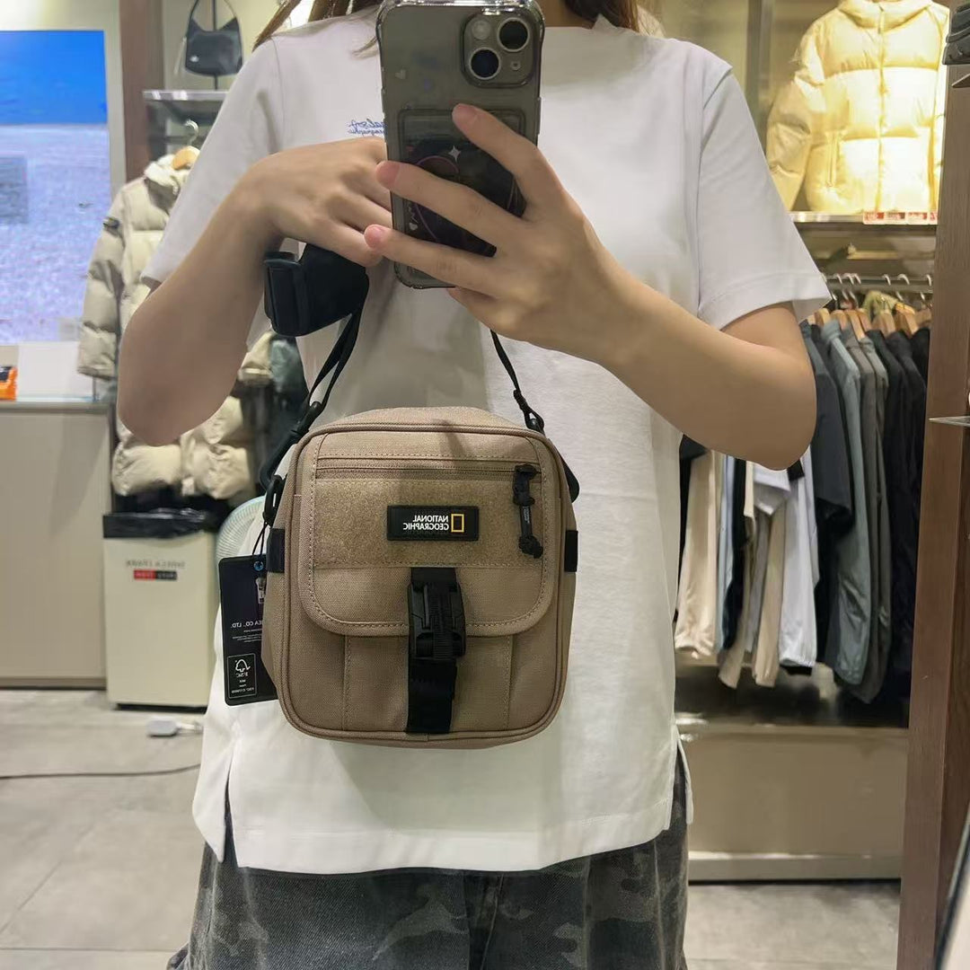 韓國 National Geographic Butt Crossbody Bag【NG901】