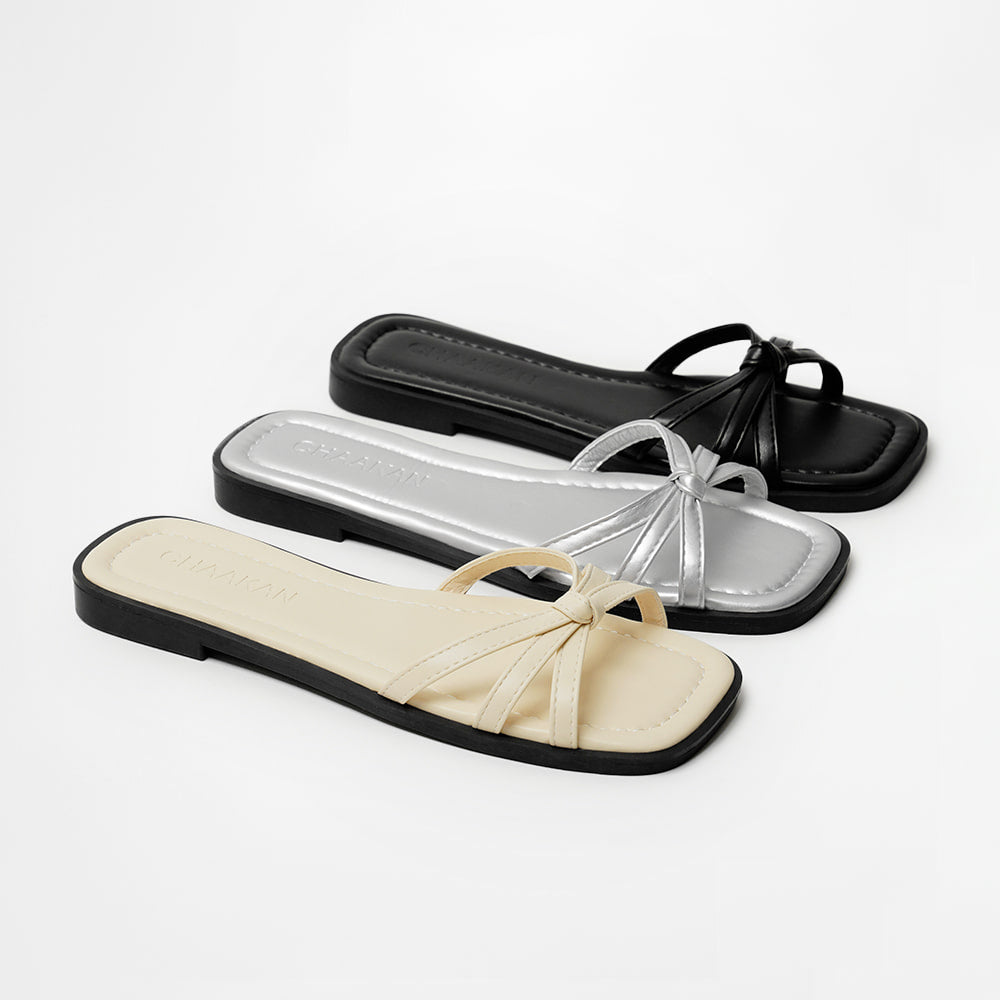 韓國 Chaakan Casidi twisted slippers【CN039】