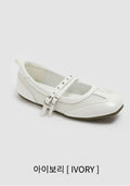 韓國 Chaakan Grass Mesh Mary Jane Sneakers【CN051】