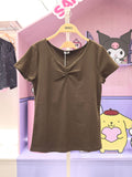 韓國 SPAO Polka Dot Short Sleeve Tee【SP463】
