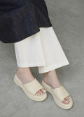 韓國 Chaakan Papua Strap Wedge Mule Slippers【CN028】