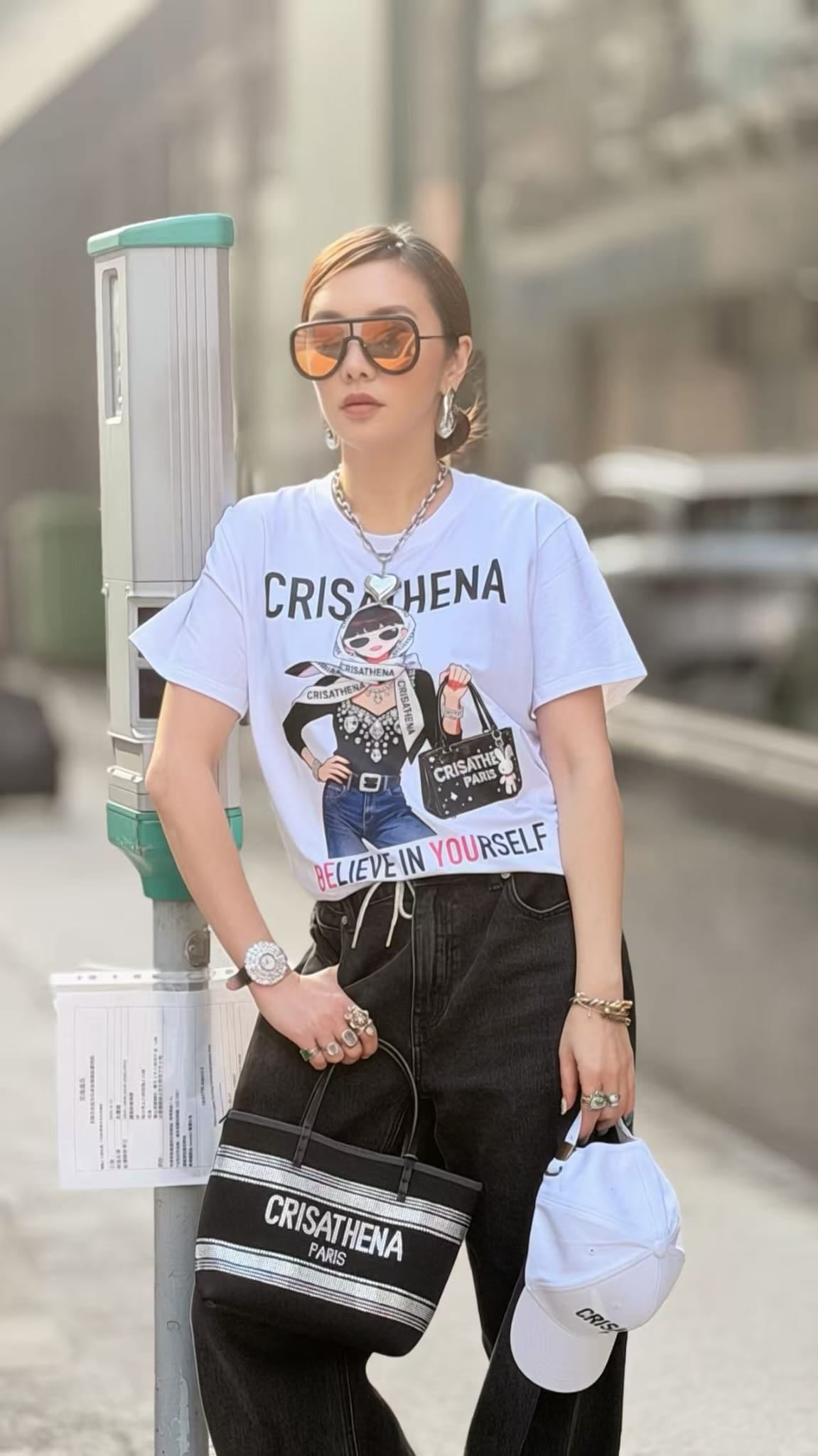 Crisathena Believe In Yourself T-Shirt【SM1843】