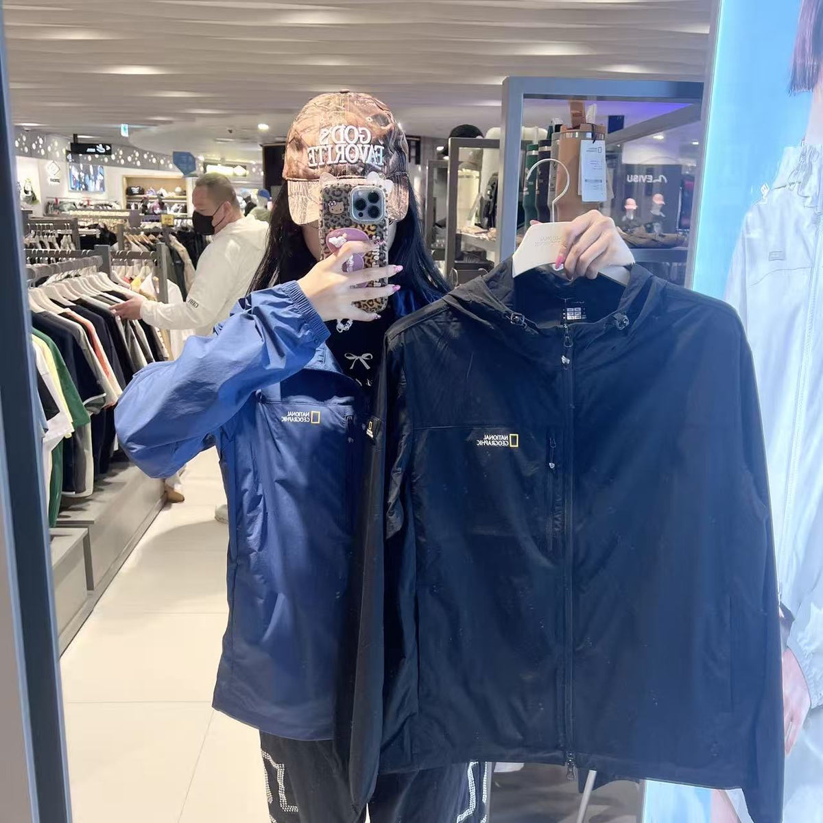 韓國 National Geographic Wallace Hooded Full-Zip Windbreake【NG1047】