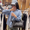 韓國 Marithe Francois Girbaud Classic Logo Tote Bag【MD221】