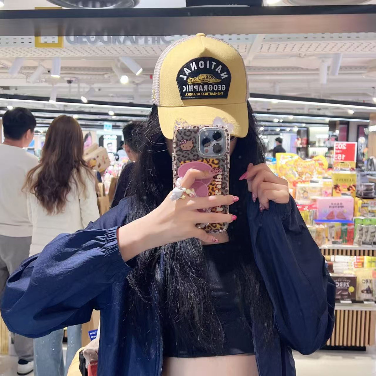 韓國 National Geographic Crest Ball Cap【NG934】