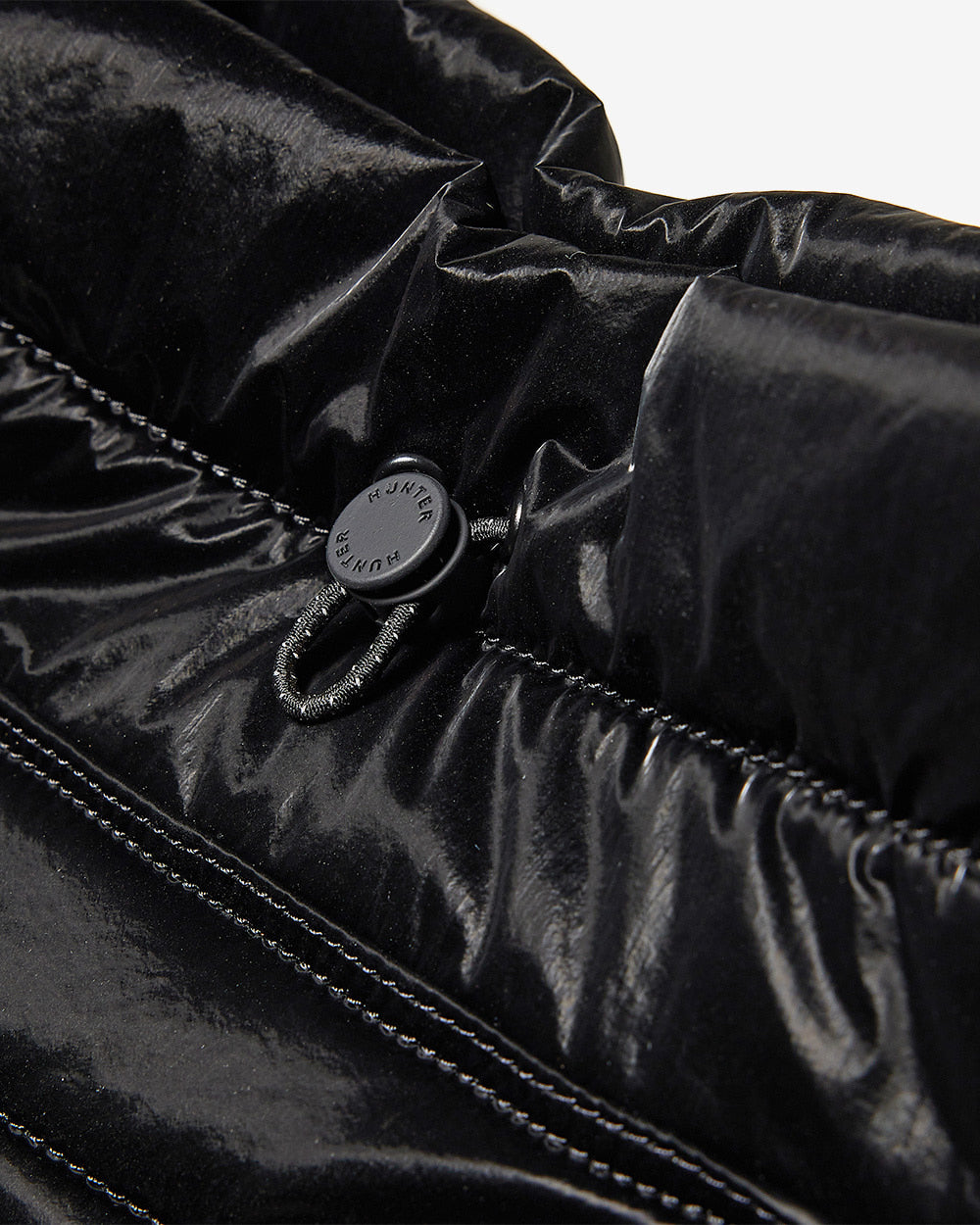韓國 Hunter Glossy Ribbon Drawstring Bucket【HR063】