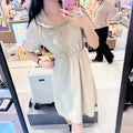 韓國 National Geographic Women's Freeze Stretch H-Line Hooded Short Sleeve Dress (涼爽防曬面料)【NG936】