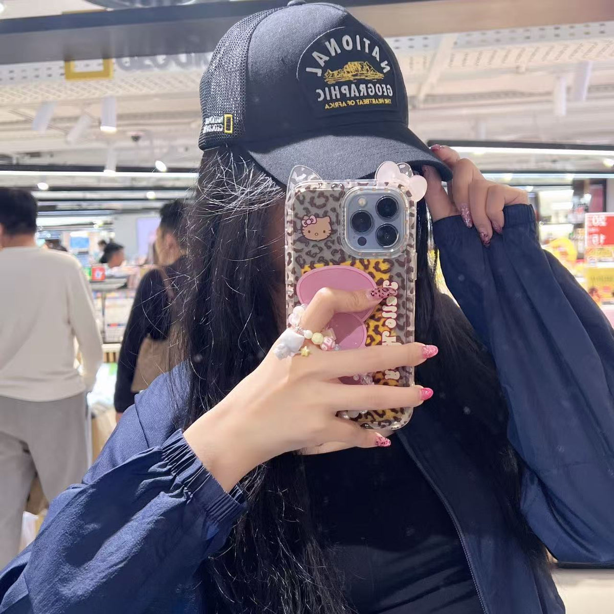 韓國 National Geographic Crest Ball Cap【NG934】