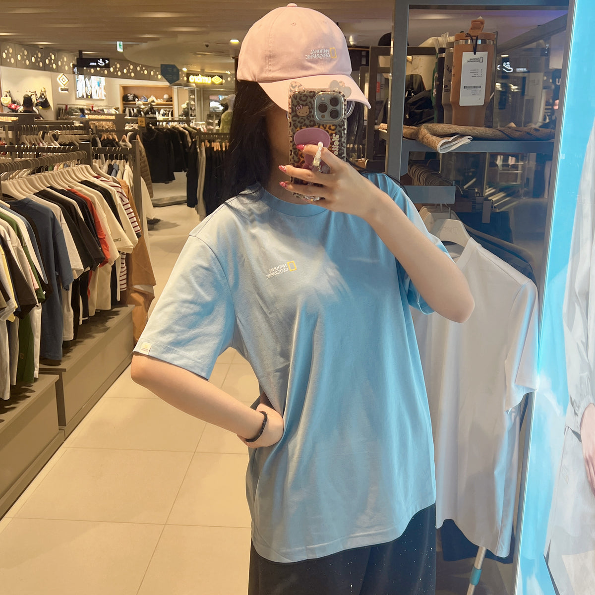 韓國 National Geographic Crow Sorona Cool Touch Short Sleeve T-shirt【NG937】