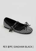韓國 Chaakan Kitsch Ribbon Mary Jane Flats【CN056】