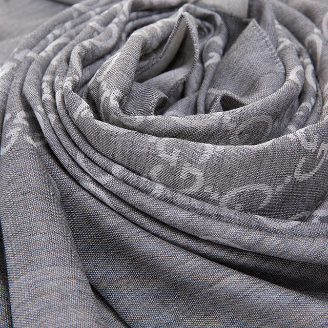 Gucci Muffler 淺灰色【SE1329】