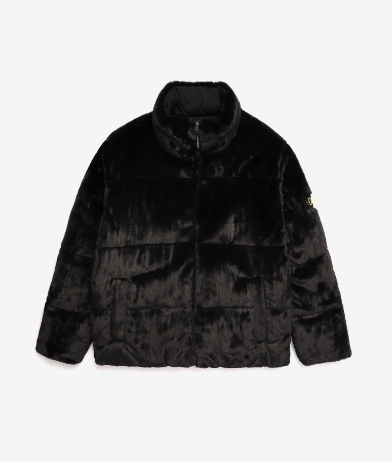 韓國 National Geographic 男款 Sloth Faux Fur Reversible Short Down Jumper【NG1119】
