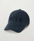 韓國 Satur Vintage Casual Volume Embroidery Ball Cap【SR354】