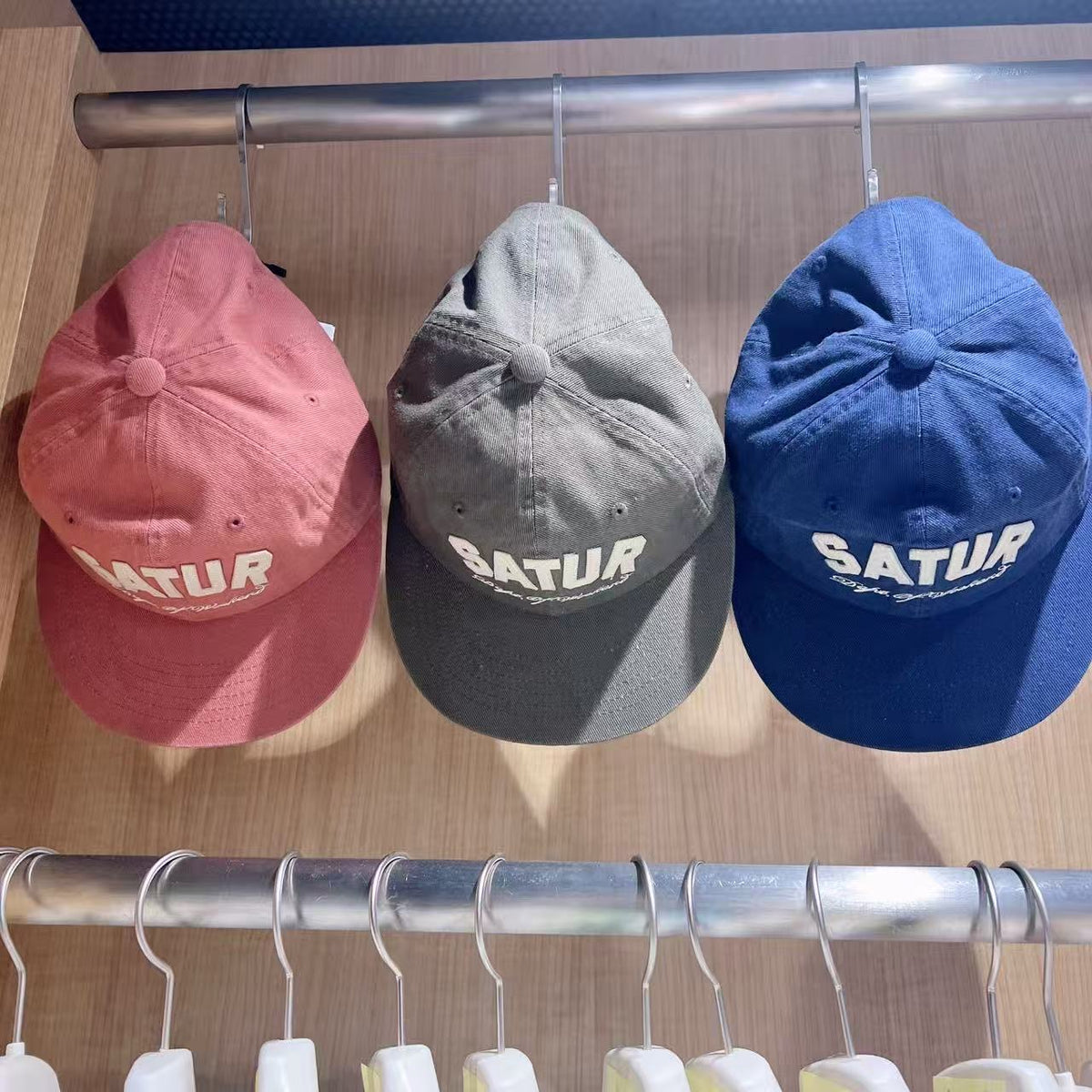 韓國 Satur Arch Logo Applique Ball Cap【SR357】