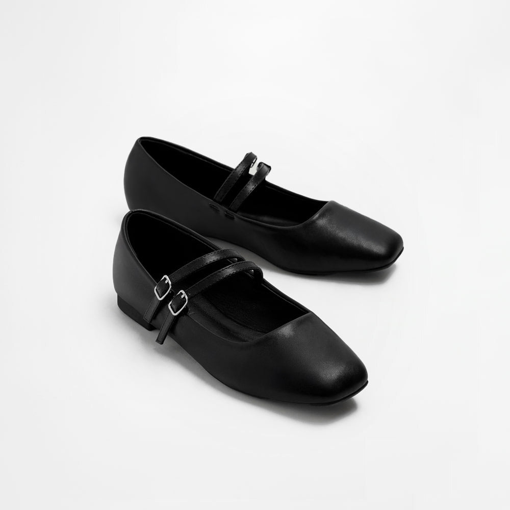 韓國 Chaakan Peer Strap Mary Jane Flats【CN018】
