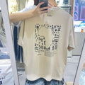 韓國 National Geographic 男女同款 T-Shirt【NG1081】
