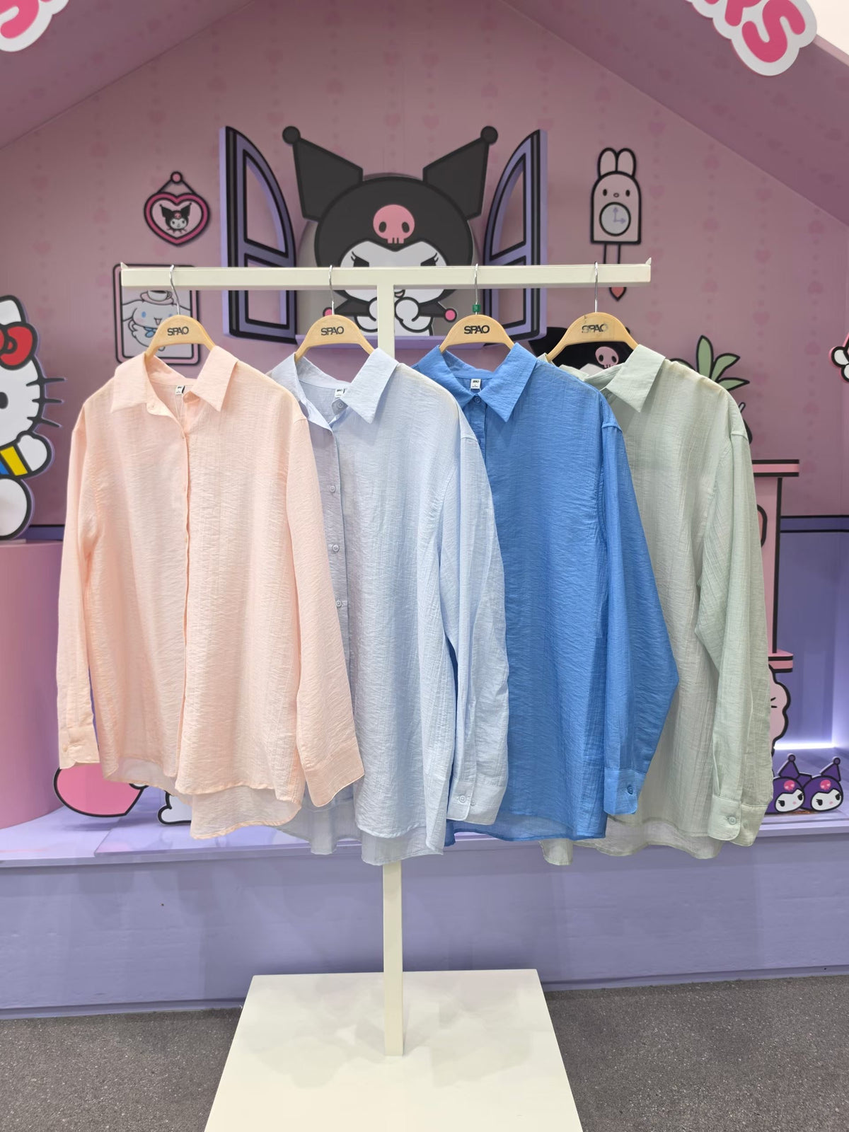 韓國 SPAO See Through Shirt【SP456】