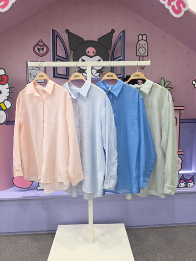 韓國 SPAO See Through Shirt【SP456】