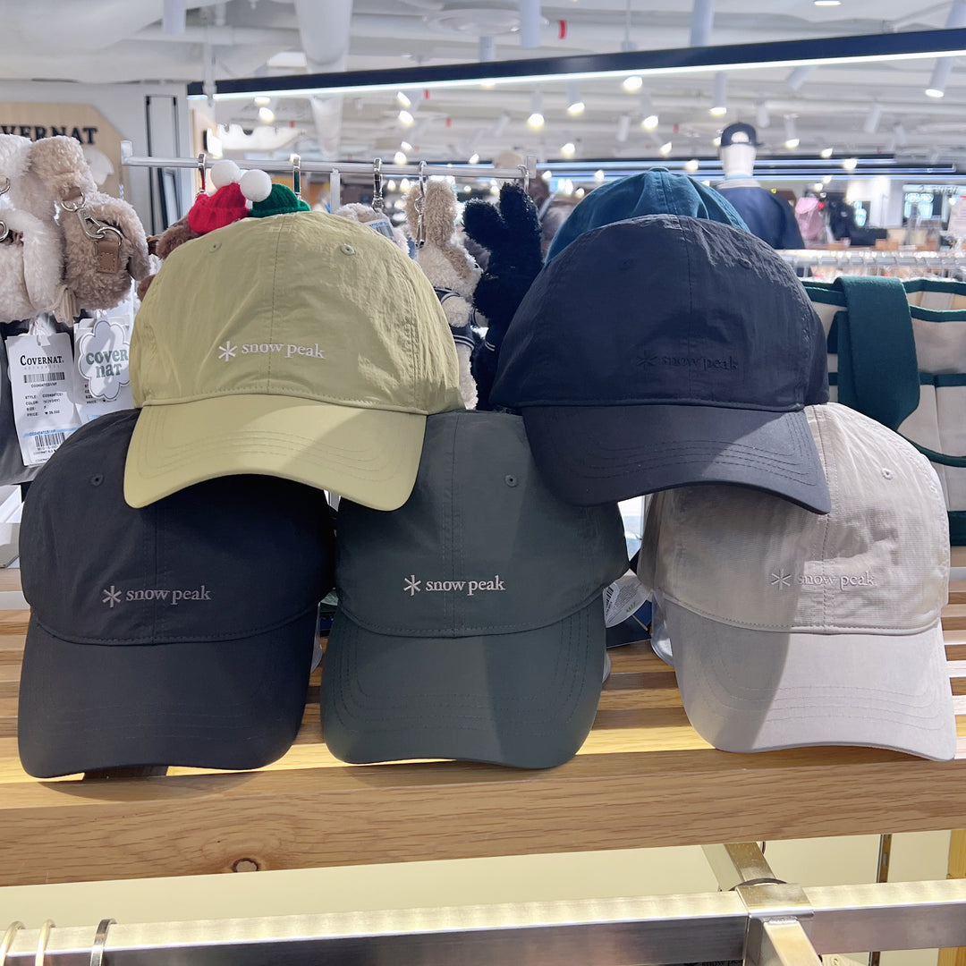 韓國 Snowpeak Ecco Taslan Ball Cap (防水防曬面料)【SN182】