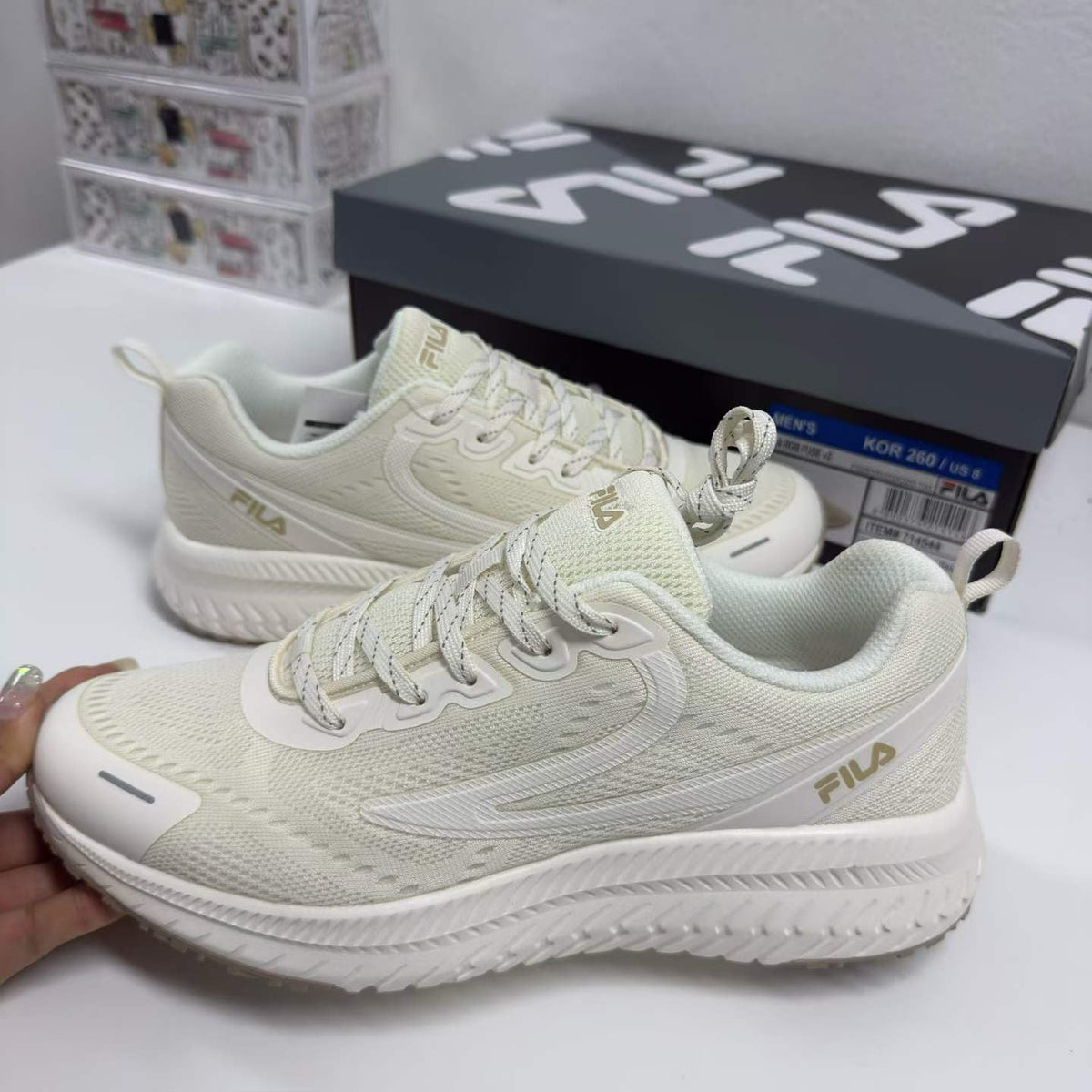 韓國 FILA RGB Fuse Low Tops White Version【SM2447】